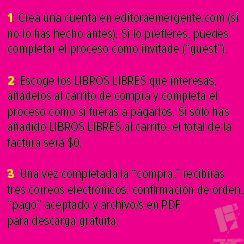 Instrucciones Libros Libres